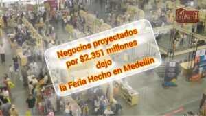 Hecho en Medellín que se realizó en Plaza Mayor, deja grandes ganancias.